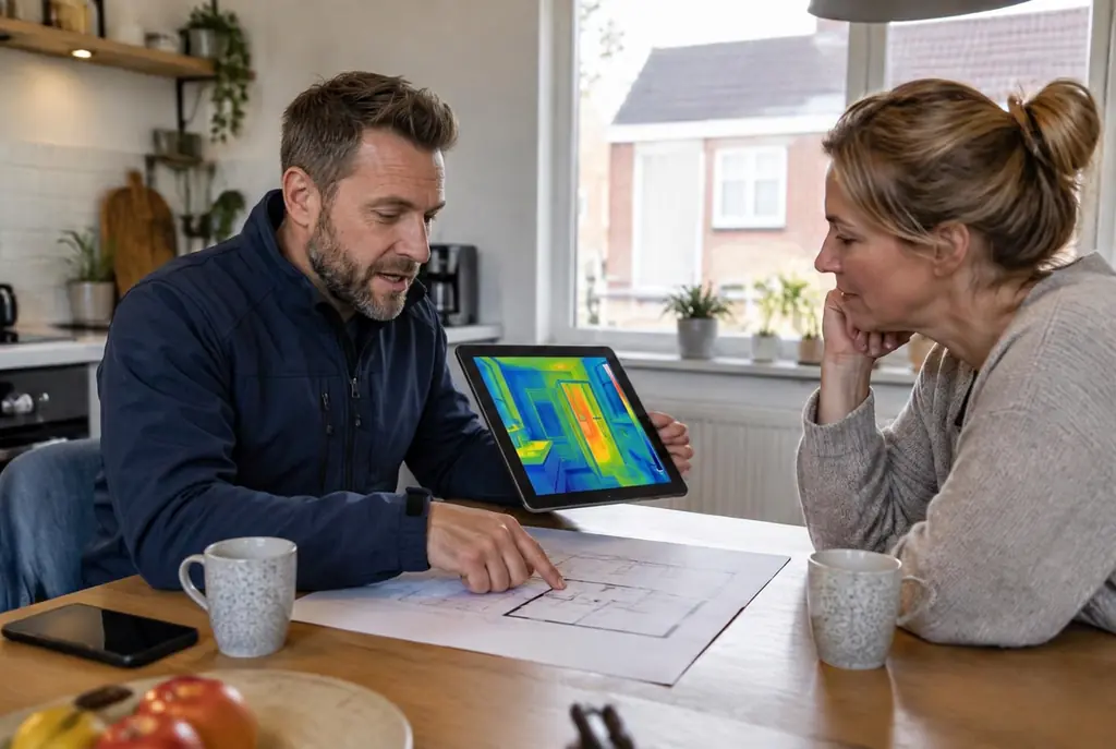 Lekdetectie Vriezenveen – bevindingen bespreken aan de keukentafel